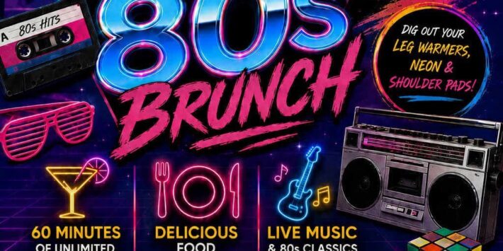 80s Valentines brunch