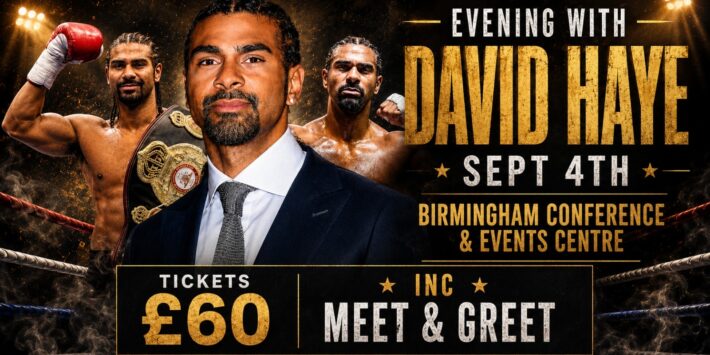 Evening with David Haye