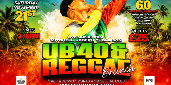 Ub40 & Reggae brunch